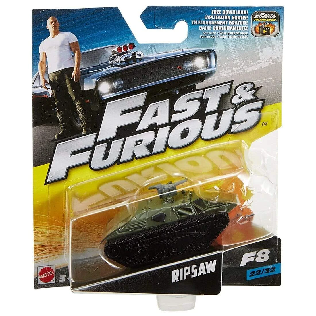 Fast & Furious 8 Cars Diecast Metal Speed 1:55 Scale Model 10 Fast & Furious 8 Cars Diecast Metal Speed 1:55 Scale Model - Image 8