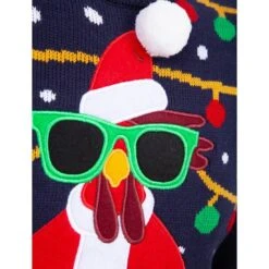 Mens Light Up Santa Turkey Christmas Jumper Fun LED Baubles -Halloween Costumes Store SRG1A15833 A 3 opt 77303.1604308679.1100.1100