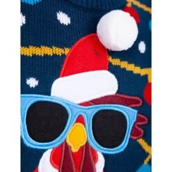 Mens Light Up Santa Turkey Christmas Jumper Fun LED Baubles -Halloween Costumes Store SRG1A15833 F 3 opt 32862.1604308642.1100.1100