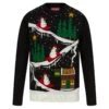 Mens To The Pub Snowman Christmas Jumper -Halloween Costumes Store SRG1A17077 A 1.opt