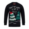 Mens Novelty A Lot Of Balls Xmas Tree Christmas Jumper -Halloween Costumes Store SRG1A17090 A.opt