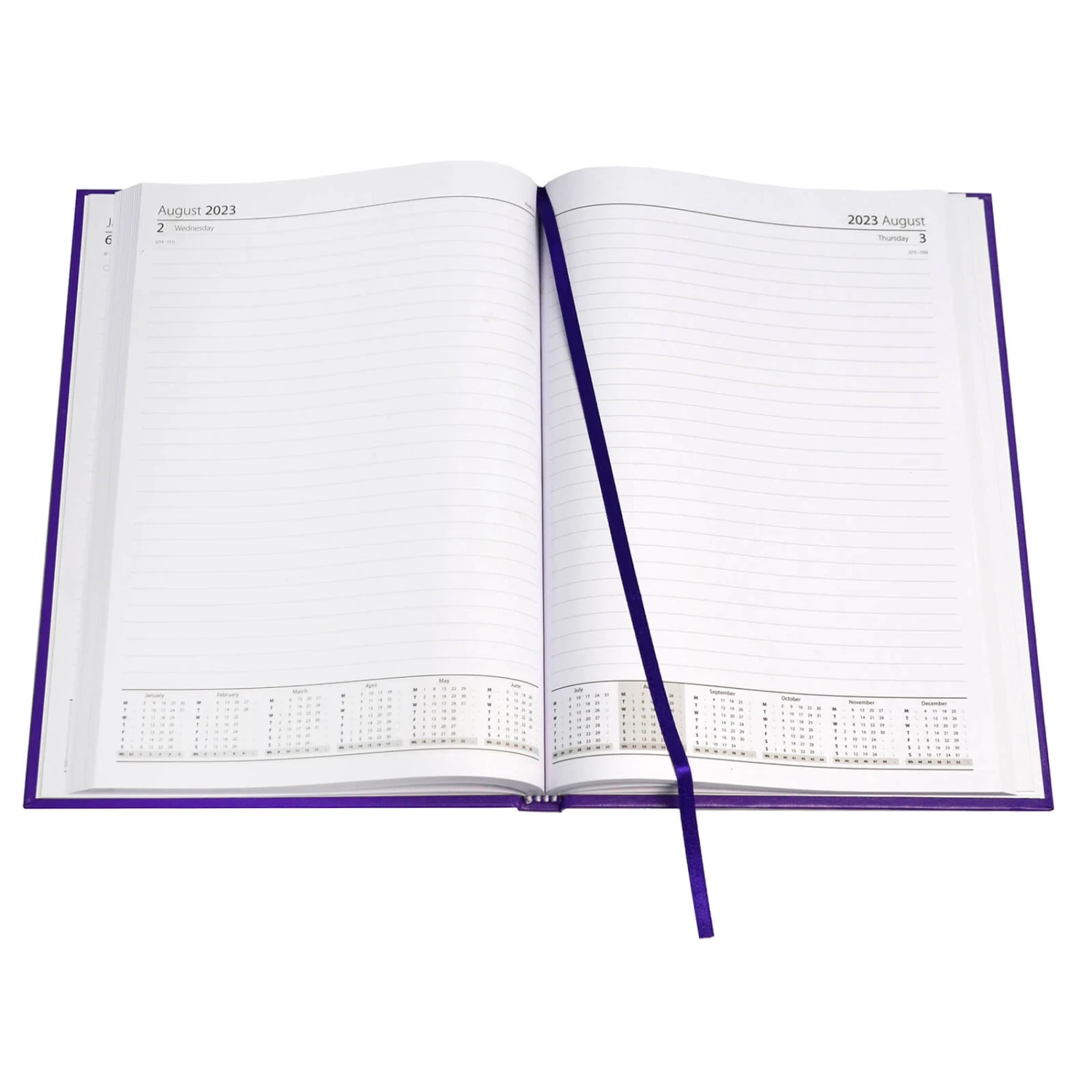 2023 A4 Professional Diary Day A Page Hardback Cover 3 2023 A4 Professional Diary Day A Page Hardback Cover - Image 2