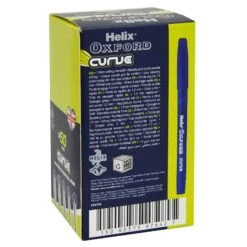 Box Of 50 Ball Pens Helix Oxford Curve 1mm Needle Point -Halloween Costumes Store UBLILX0031 2 opt