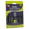 Pack Of 10 Ball Pens Helix Oxford Curve 1mm Needle Point -Halloween Costumes Store UBLILX0037 1 opt