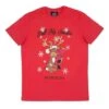 Mens Christmas T-Shirt Rudeolph Reindeer Cracker Red Xmas Top 2 Mens Christmas T-Shirt Rudeolph Reindeer Cracker Red Xmas Top -Halloween Costumes Store VISMW06035RED 1600 1 57713.1541781297.1100.1100
