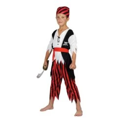 Boys Shipwreck Pirate Fancy Dress Halloween Costume