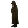 Kids Long Black Hooded Robe Fancy Dress Halloween Costume 2 Kids Long Black Hooded Robe Fancy Dress Halloween Costume -Halloween Costumes Store WKDEB 4111 BK 1600 1 23959.1497098856.1100.1100