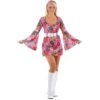 Womens Retro Go-Go Girl Flower Party Halloween Costume -Halloween Costumes Store WKDEF 2060 1600 1 02050.1517219798.1100.1100