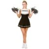 Womens Cheerleader Black/White Fancy Dress Halloween Costume -Halloween Costumes Store WKDEF 2183 1600 1 92353.1517219801.1100.1100