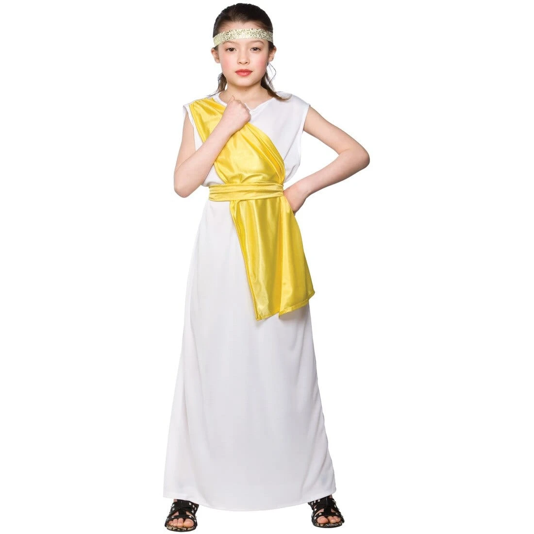 Girls Ancient Greek Historical Fancy Dress Halloween Costume 3 Girls Ancient Greek Historical Fancy Dress Halloween Costume