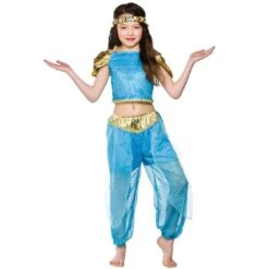 Girls Arabian Princess Fancy Dress Halloween Costume