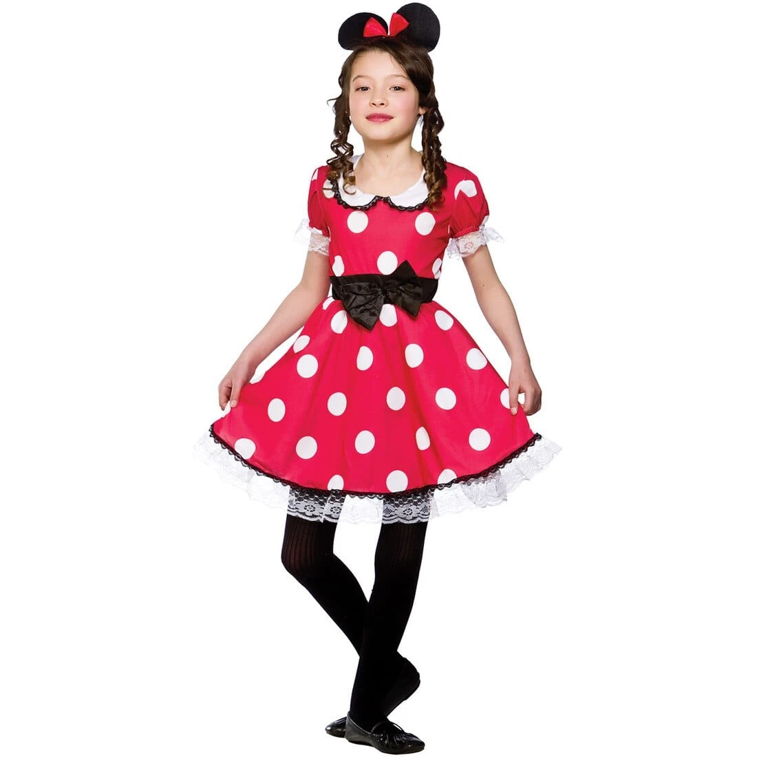 Girls Cute Mouse Animal Fancy Dress Halloween Costume 3 Girls Cute Mouse Animal Fancy Dress Halloween Costume