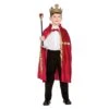 Childrens Burgandy Deluxe King Queen Robe & Crown Accessory -Halloween Costumes Store WKDEGB 4105 1600 2 82793.1496805776.1100.1100