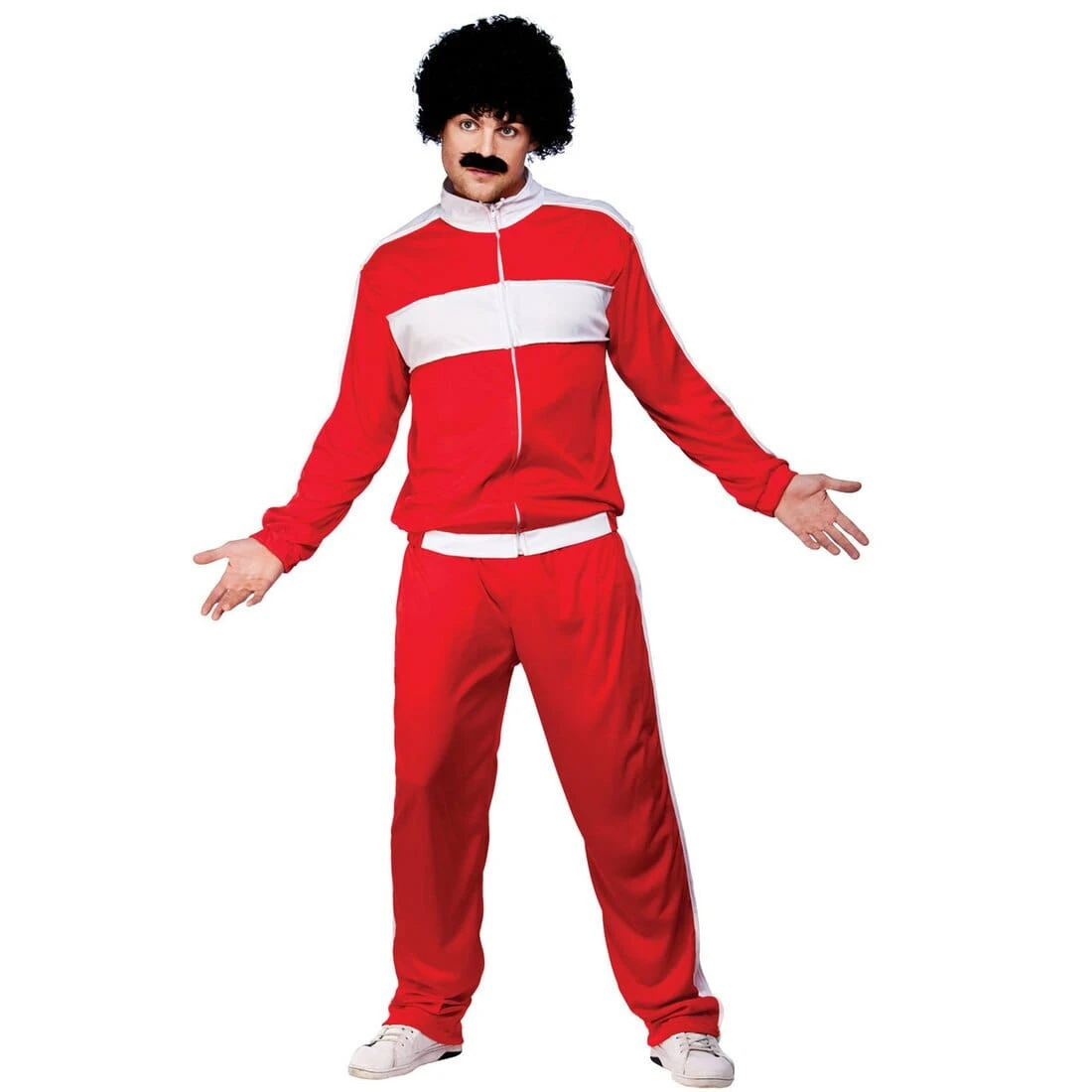 Mens 80s Liverpool Scouser Tracksuit Halloween Costume 3 Mens 80s Liverpool Scouser Tracksuit Halloween Costume