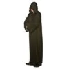 Adults Long Black Hooded Jedi Robe Halloween Accessory -Halloween Costumes Store WKDEM 3235 BK 1600 1 06226.1497033251.1100.1100