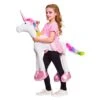 Childs Ride On Unicorn Fantasy Rainbow Fancy Dress Age 5-7 -Halloween Costumes Store WKDKA 5917 1600 1 69344.1527255972.1100.1100