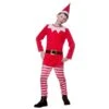 Kids Naughty Elf Halloween Xmas Fancy Dress Costume -Halloween Costumes Store WKDXMC 4865.opt