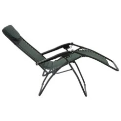 Garden Recliner Chair Zero Gravity Reclining Relaxer Padded Lounger Green -Halloween Costumes Store XS0553 1600 4 opt 04003.1584700309.1100.1100