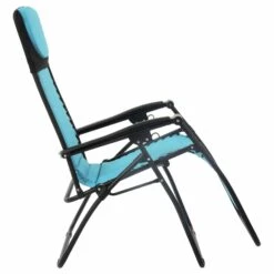 Garden Recliner Chair Zero Gravity Reclining Relaxer Padded Seat In Turquoise 14 Garden Recliner Chair Zero Gravity Reclining Relaxer Padded Seat In Turquoise -Halloween Costumes Store XS1435 3