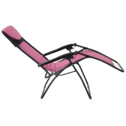 Garden Recliner Chair Zero Gravity Reclining Relaxer Padded Seat In Pink -Halloween Costumes Store XS1436 1600 4 opt 99388.1584622823.1100.1100
