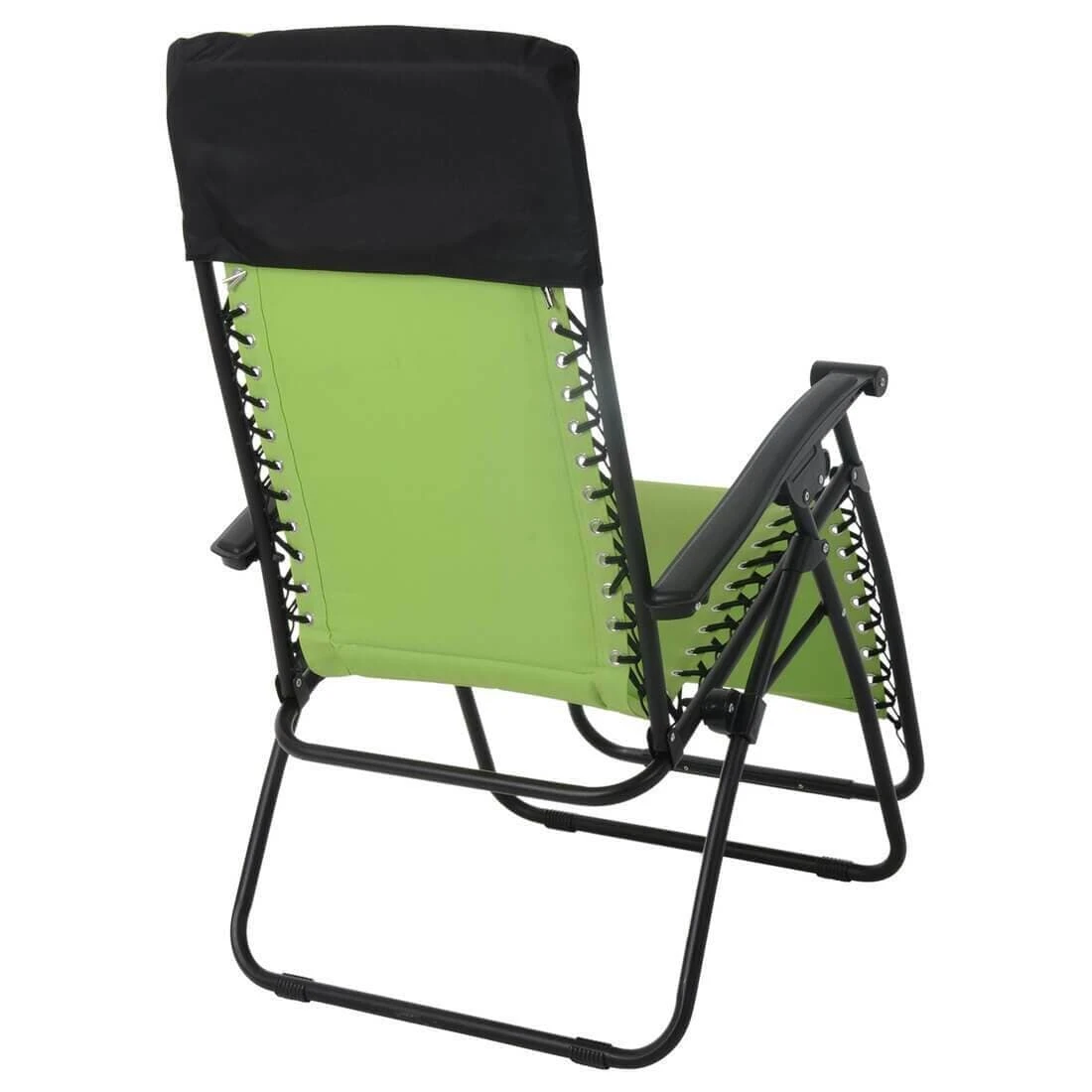 Garden Recliner Chair Zero Gravity Reclining Relaxer Padded Seat In Lime 8 Garden Recliner Chair Zero Gravity Reclining Relaxer Padded Seat In Lime - Image 6