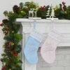Babys 1st First Christmas Stocking Newborn Boy Gift Blue -Halloween Costumes Store XS3699 MS LS 1600 48109.1574697411.1100.1100
