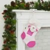 42cm Babys 1st Christmas Pink 3D Stocking Newborn Girl Gift -Halloween Costumes Store XS3701 LS 1600 42788.1574697470.1100.1100