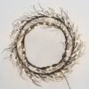 16" Twig Wreath Black Frosted Pre-Lit Xmas Decoration -Halloween Costumes Store XS5023 1600 3 02358.1544626553.1100.1100