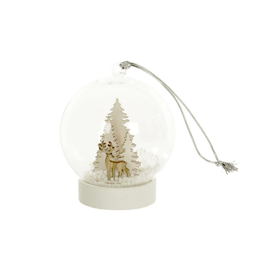 Light Up Christmas Bauble Reindeer & Xmas Trees In Snow 4 Light Up Christmas Bauble Reindeer & Xmas Trees In Snow - Image 2