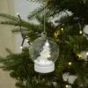 Light Up Christmas Bauble White Reindeer Forest In Snow -Halloween Costumes Store XS5065 1600 1 51296.1510332011.1100.1100