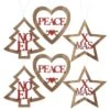Set Of 6 Wooden Christmas Tree Decorations -Halloween Costumes Store XS5265 1600 1 24158.1508509487.1100.1100