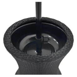 Azuma Drinks Cooler Table Garden Patio Rattan Black Or Grey -Halloween Costumes Store XS5414 1600 4 opt 73068.1584969691.1100.1100