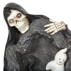 Light Up Halloween Decoration Grim Reaper Skeleton & Ghost 12 Light Up Halloween Decoration Grim Reaper Skeleton & Ghost -Halloween Costumes Store XS5663 1600 5 59355.1526996593.1100.1100