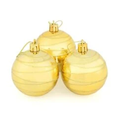 10 X 6cm Shiny Mirrored Swirl Pattern Christmas Tree Baubles -Halloween Costumes Store XS5703 1600 1 min 06295.1536046890.1100.1100