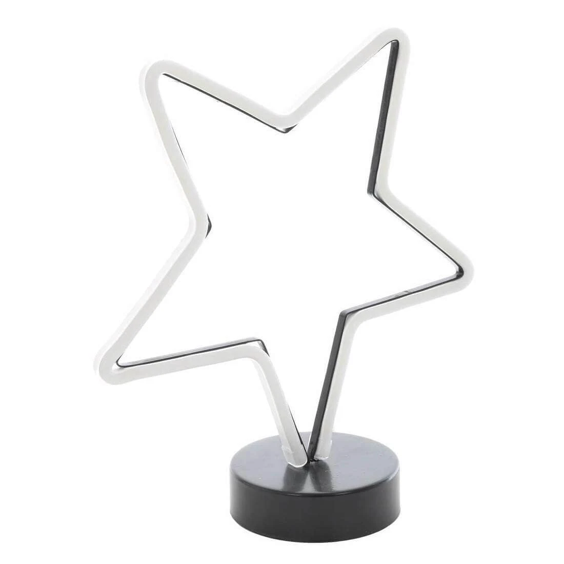 Star Neon White Table Lamp Bright LED Rope Light Feature 4 Star Neon White Table Lamp Bright LED Rope Light Feature - Image 2