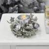 Round Wooden Tealight Candle Holder Christmas Decoration -Halloween Costumes Store XS5766 LS 1 opt