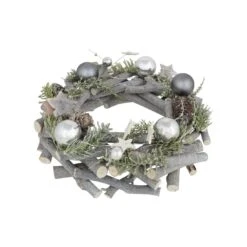 9" Pre-Lit Wooden Stick Wreath Christmas Xmas Decoration 10 9" Pre-Lit Wooden Stick Wreath Christmas Xmas Decoration -Halloween Costumes Store XS5771 1600 3 71815.1536851577.1100.1100