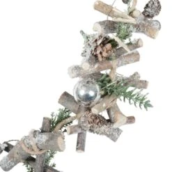 1m Pre-Lit Decorated Wooden Garland Christmas Decoration -Halloween Costumes Store XS5773 2 opt 67307.1604319297.1100.1100