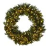 Christmas Wreath Large Pre-Lit 160 Lights Green Pine 1.2m (4ft) 2 Christmas Wreath Large Pre-Lit 160 Lights Green Pine 1.2m (4ft) -Halloween Costumes Store XS5822 1600 1 89719.1540816241.1100.1100