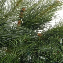 Christmas Wreath Large Pre-Lit 160 Lights Green Pine 1.2m (4ft) -Halloween Costumes Store XS5822 1600 4 45253.1540816342.1100.1100