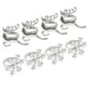 Set Of 4 Christmas Napkin Rings Silver Metal Table Decoration -Halloween Costumes Store XS5837 Master 1600 1 42872.1539771638.1100.1100