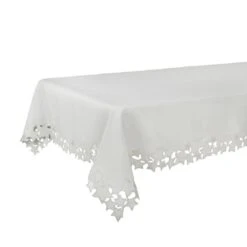 Silver Star Fabric Tablecloths / Napkins Xmas Decoration -Halloween Costumes Store XS5862 3 1600 2 84504.1553012956.1100.1100