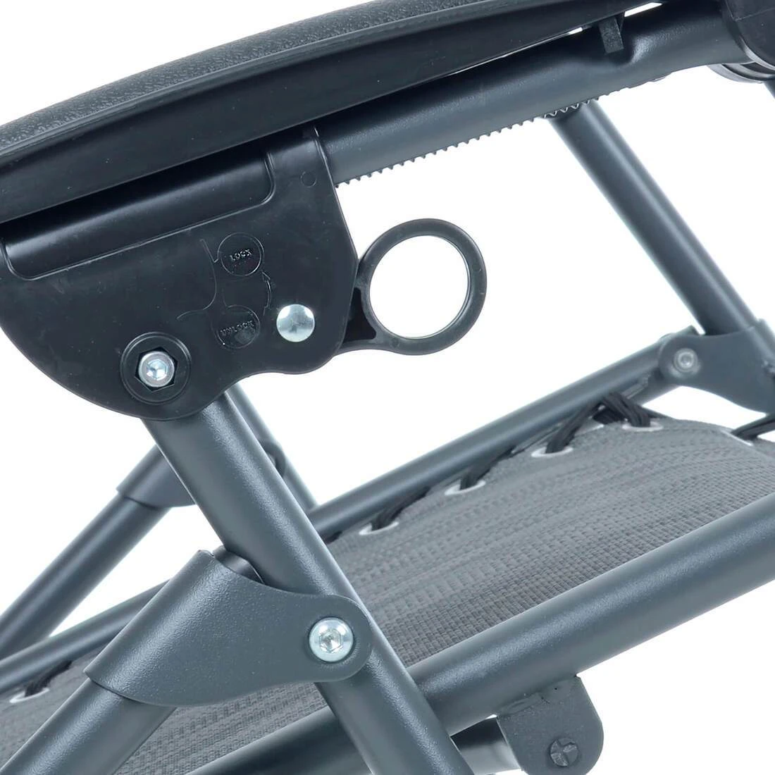 Garden Recliner Chair Dark Grey Marl Zero Gravity Relaxer Texteline 10 Garden Recliner Chair Dark Grey Marl Zero Gravity Relaxer Texteline - Image 8