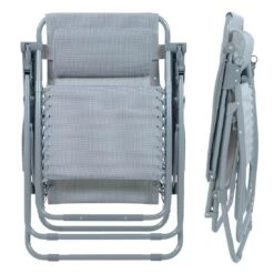 Garden Recliner Chair Silver Grey Marl Zero Gravity Relaxer Texteline -Halloween Costumes Store XS6041 1600 10 opt 39511.1585041283.1100.1100