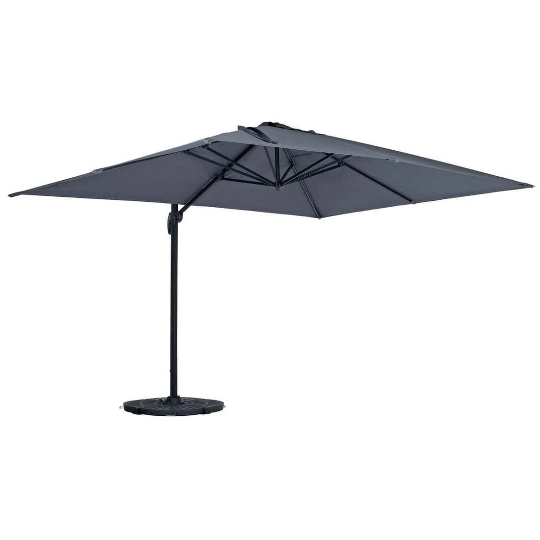 3 X 4m Roma Rectangle Parasol Large Cantilever Garden Shade 4 3 X 4m Roma Rectangle Parasol Large Cantilever Garden Shade - Image 2