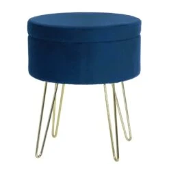 Hodge & Hodge Aria Plush Velvet Storage Stool With Gold Legs -Halloween Costumes Store XS6404 1600 1 opt. 05310.1594986859.1100.1100 97405.1597143828.1100.1100