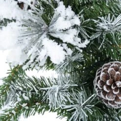 6ft Artificial Snow Flocked Xmas Garland With Pine Cones -Halloween Costumes Store XS6418 1600 2 95077.1569485164.1100.1100 85fb59f6 78cb 4b63 881e 94845b6a13d0