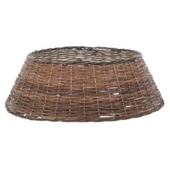 67cm Traditional Woven Willow Christmas Tree Skirt Base -Halloween Costumes Store XS6446 1600 2 07572.1567498456.1100.1100