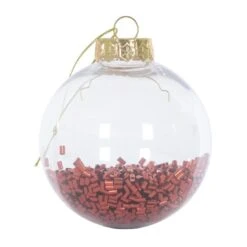 9pk Metallic Foil Filled Shaker Christmas Tree Baubles 8cm -Halloween Costumes Store XS6471 1600 2 27674.1569328406.1100.1100