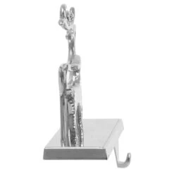 Silver Christmas Stocking Hanger Mantel Shelf Decoration -Halloween Costumes Store XS6484 1600 2 20458.1567522932.1100.1100